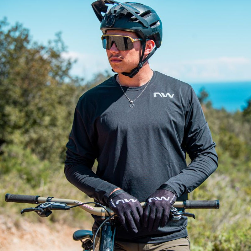 Trøje NORTHWAVE XTRAIL Lange Ærmer Sort