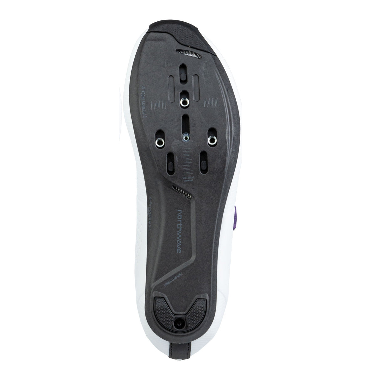 Wegschoenen NORTHWAVE STORM CARBON Dames Wit/Paars