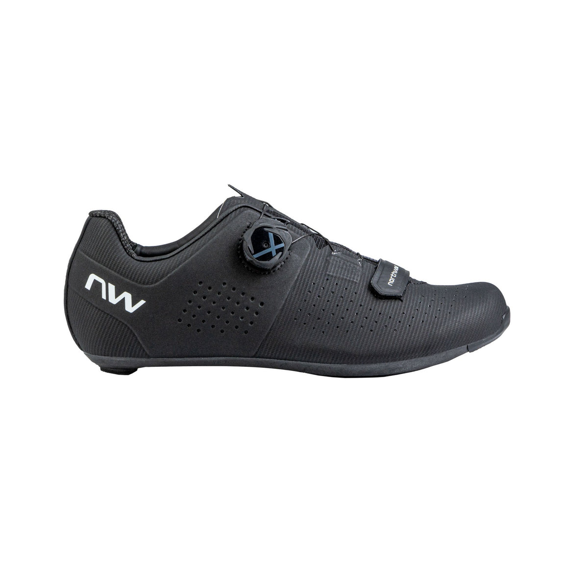 Landsvägssko NORTHWAVE STORM CARBON Svart/Vit