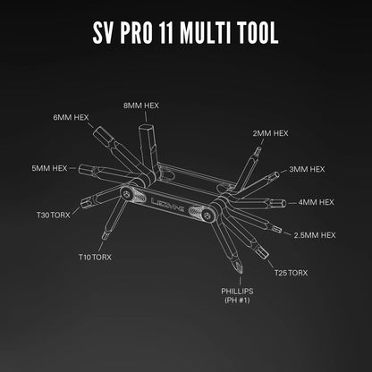Multitool LEZYNE SV PRO 11 argintiu