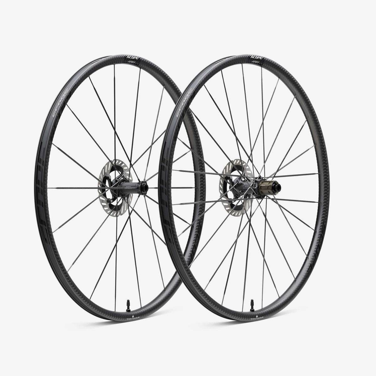 SCOPE Artech 2 Tubeless Ready-hjulsæt (Centerlock) sort