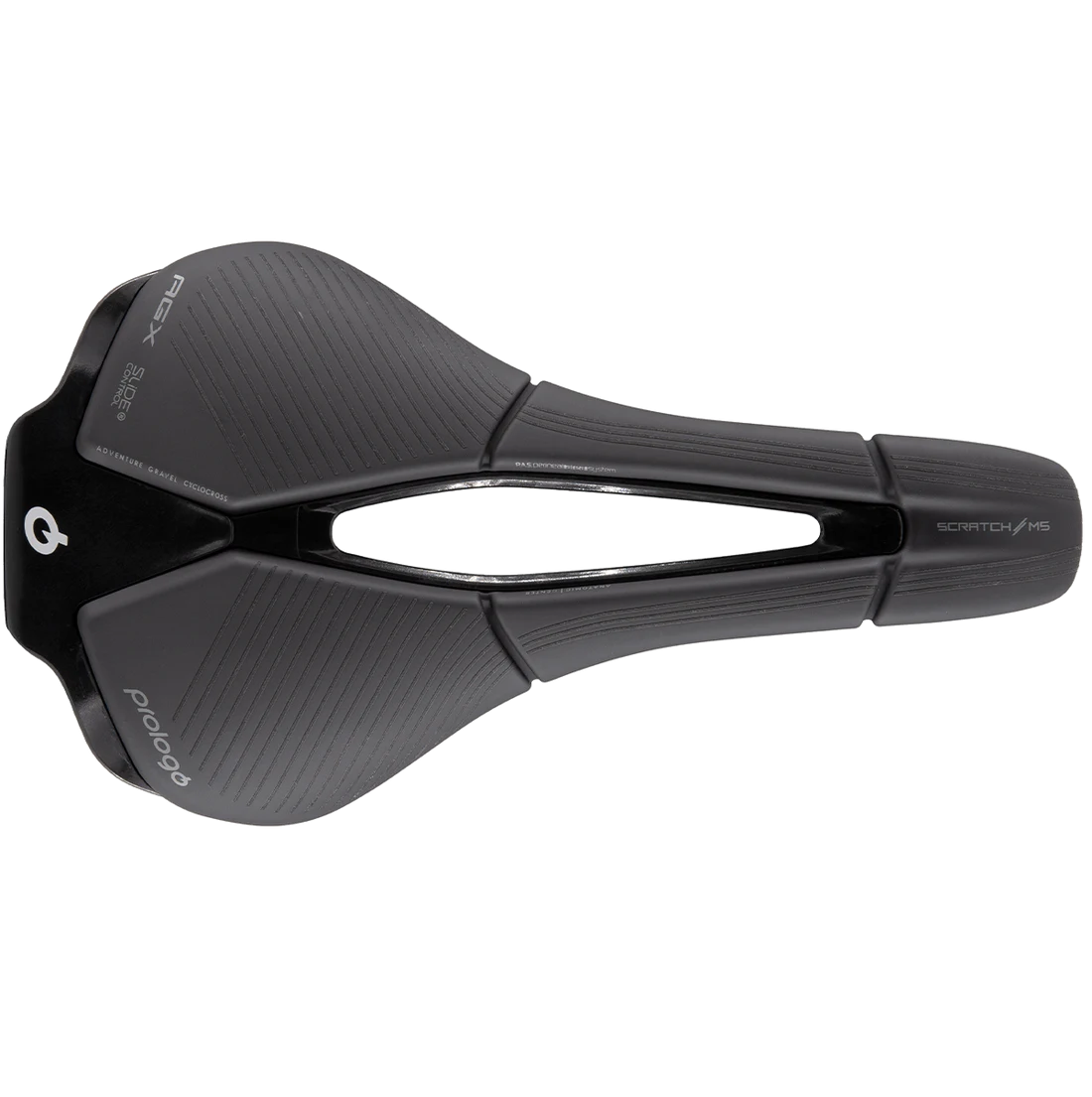 PROLOGO SCRATCH M5 PAS AGX SLIDE CONTROL sadel Nack-skinner Sort