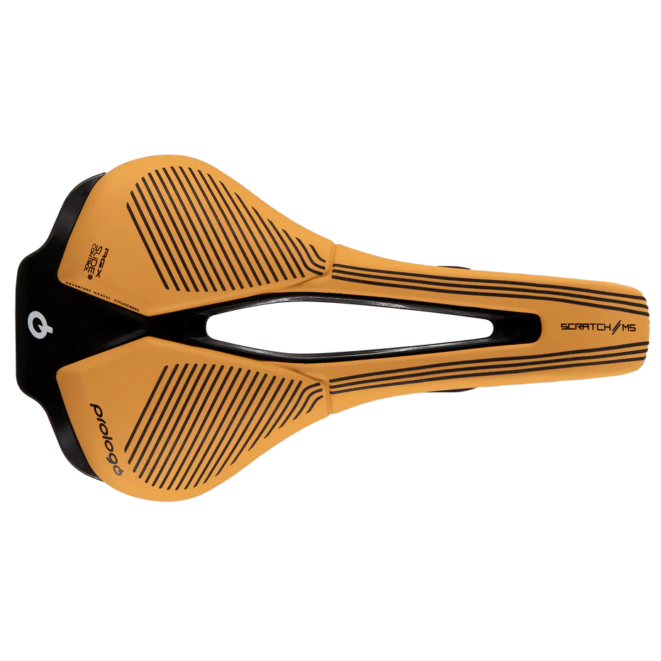 PROLOGO SCRATCH M5 PAS AGX 140mm Saddle Nack Rails Beige