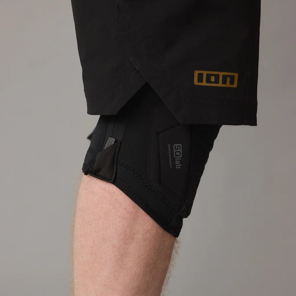 ION K-PACT ZIP SQ Unisex Knæbeskyttere Sort