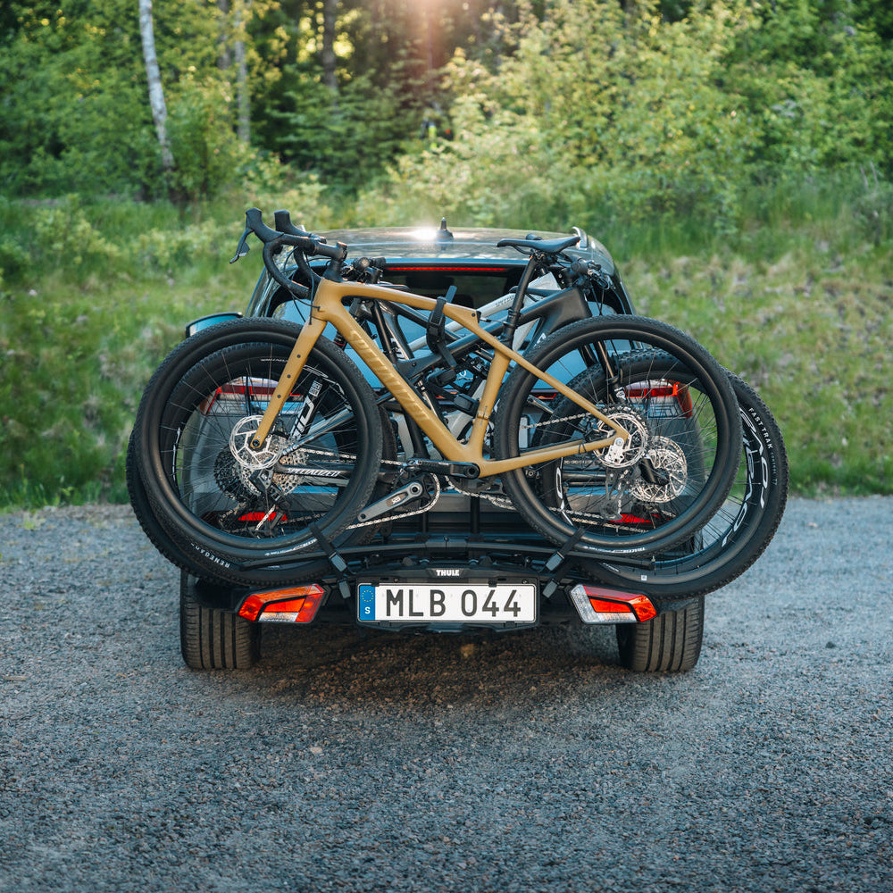THULE EASYFOLD 3 pyöräteline vetokoukkuun 2 pyörälle