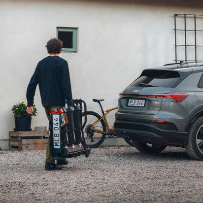 Fietsenrek THULE EASYFOLD 3 op Trekhaak 3 Fietsen