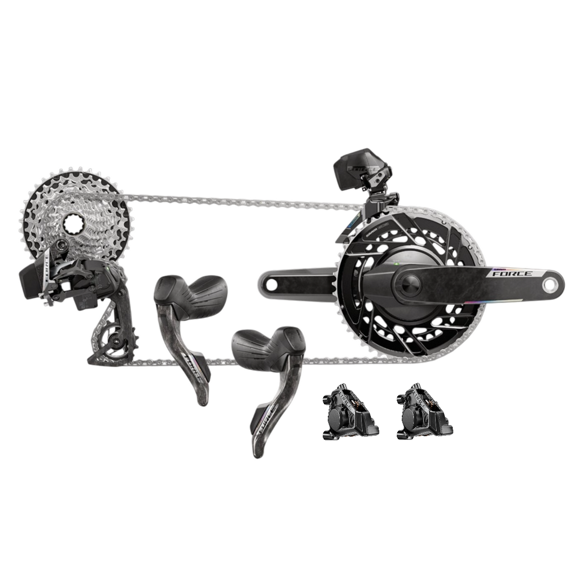 Gruppe SRAM FORCE AXS E1 2x12V
