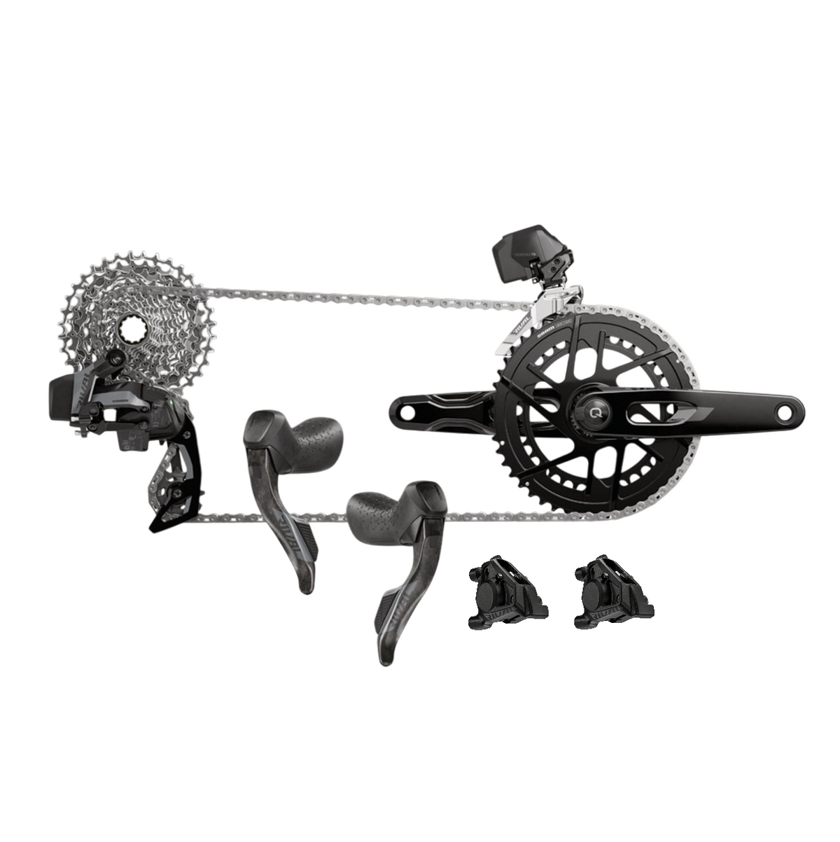 Skupina SRAM RIVAL AXS E1 2x12V