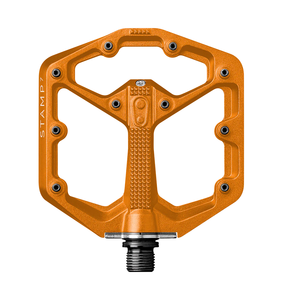 CRANKBROTHERS STAMP 7 Small Orange Flat Pedals