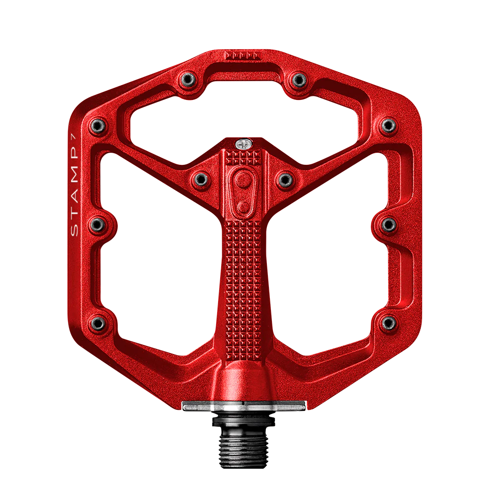CRANKBROTHERS STAMP 7 Small Red Flat Pedals