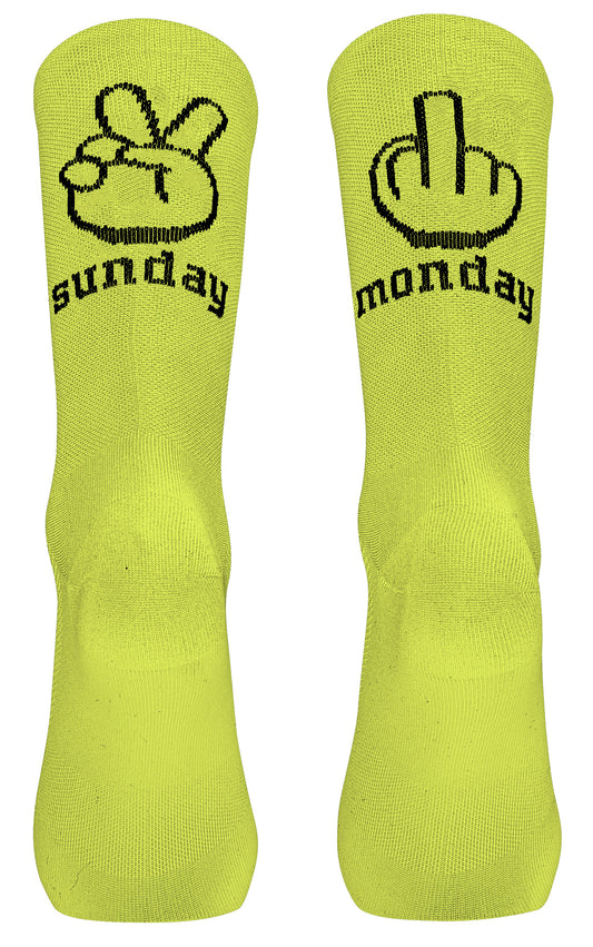 NORTHWAVE SUNDAY MONDAY-strumpor Gul Fluo