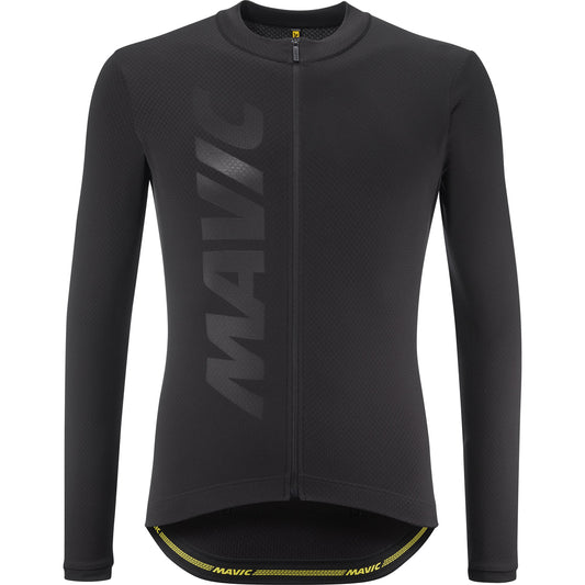 MAVIC AKSIUM THERMO Fietsshirt met lange mouwen Zwart