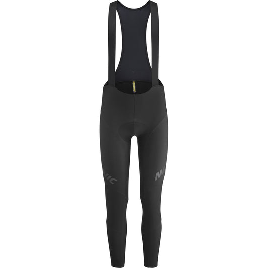 Lång Cykelbyxa med Hängslen MAVIC AKSIUM THERMO Svart
