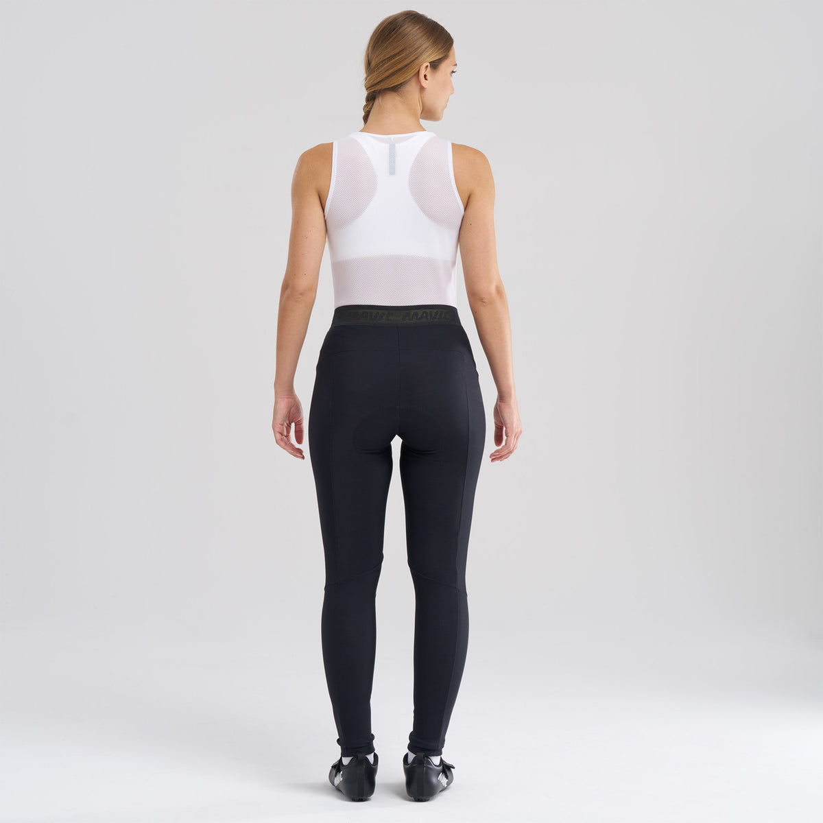 Lange Fietsbroek MAVIC AKSIUM THERMO Dames Zwart