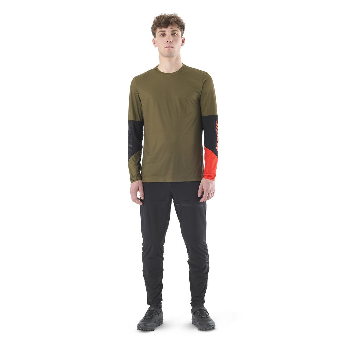 Tröja MAVIC DEEMAX ENDURO PRO Långa Ärmar Khaki