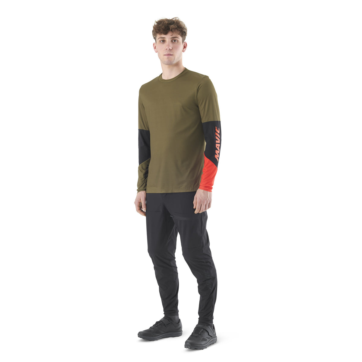 Tröja MAVIC DEEMAX ENDURO PRO Långa Ärmar Khaki