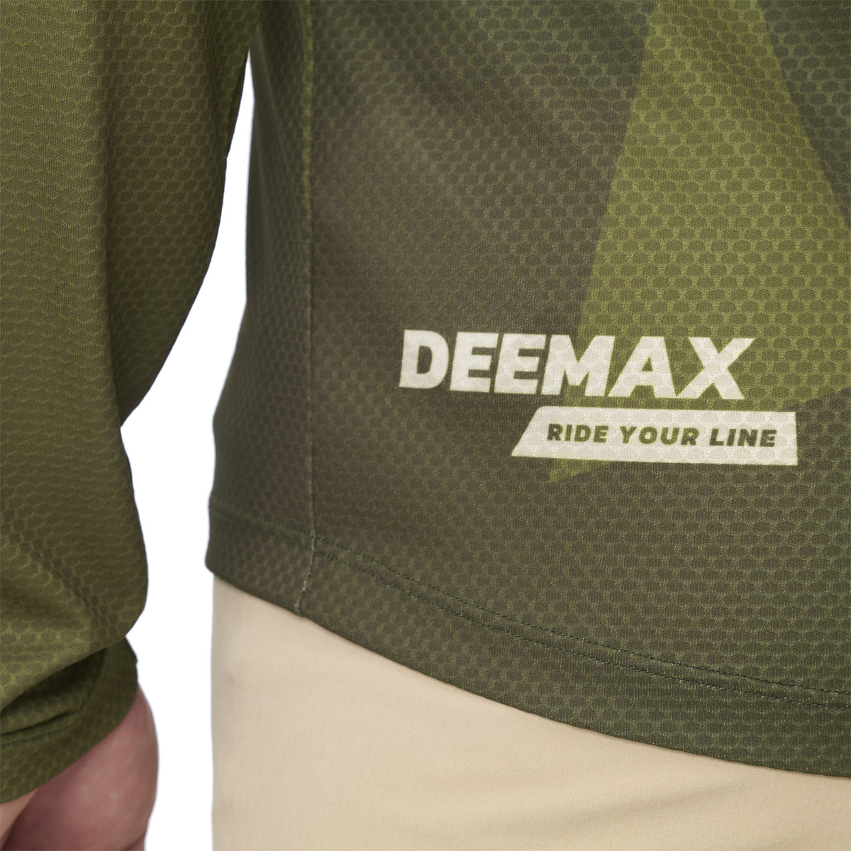 MAVIC DEEMAX ENDURO Long Sleeve Camo Khaki Jersey