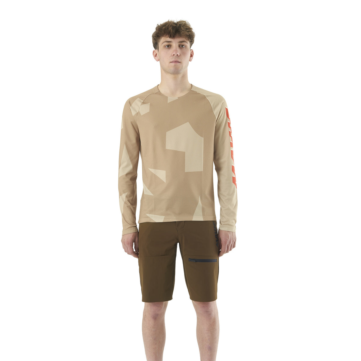 MAVIC DEEMAX ENDURO Long Sleeve Jersey Camo Beige