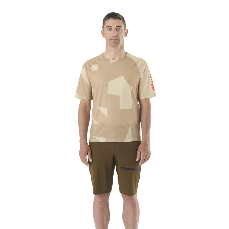 MAVIC DEEMAX ENDURO Short-Sleeved Jersey Camo Beige