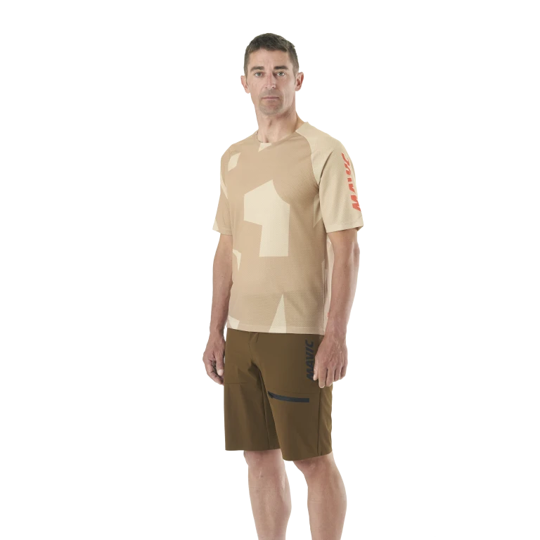 MAVIC DEEMAX ENDURO Short-Sleeved Jersey Camo Beige