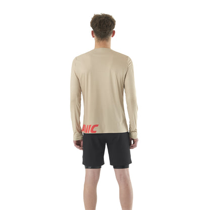 Tricou MAVIC CROSSTRAIL Mânecă Lungă Bej