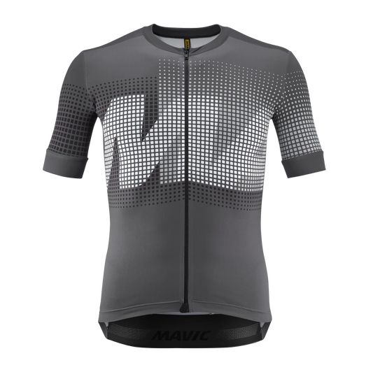 MAVIC AKSIUM GRAPHIC Short Sleeve Jersey Grey