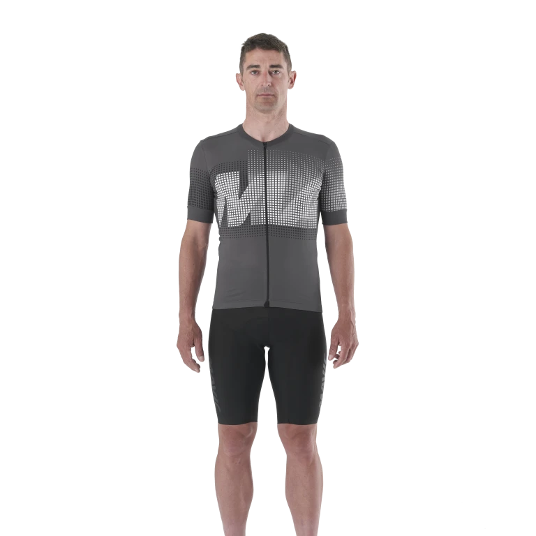 Tröja MAVIC AKSIUM GRAPHIC Kortärmad Grå