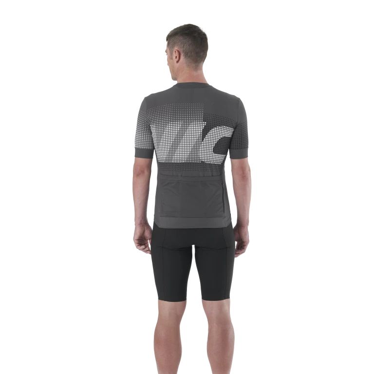 Tröja MAVIC AKSIUM GRAPHIC Kortärmad Grå
