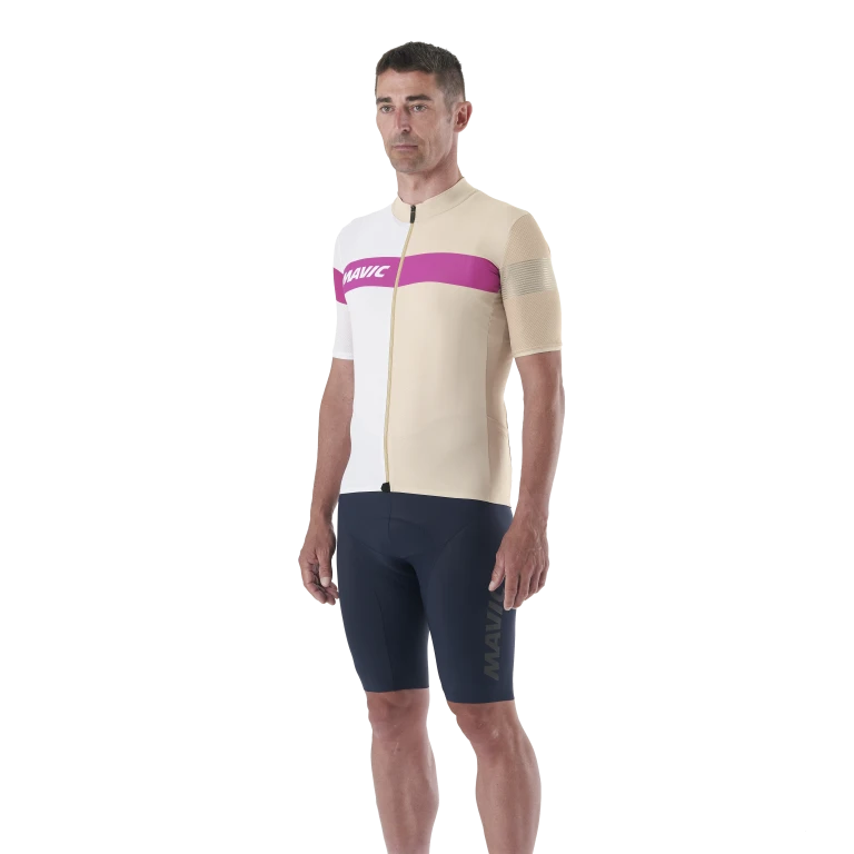 Trøje MAVIC KSYRIUM PRO Kortærmet Beige