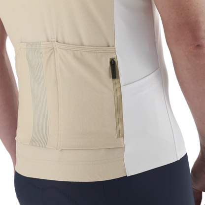 Tricou MAVIC KSYRIUM PRO Mânecă Scurtă Bej