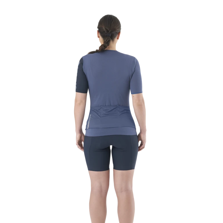 MAVIC ESSENTIAL Kortärmad Damcykeljersey Blå