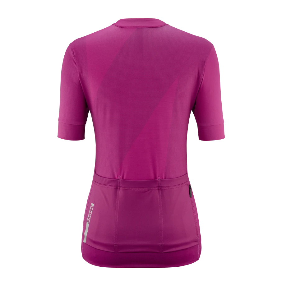 MAVIC AKSIUM GRAPHIC kortärmad damtröja fuchsia