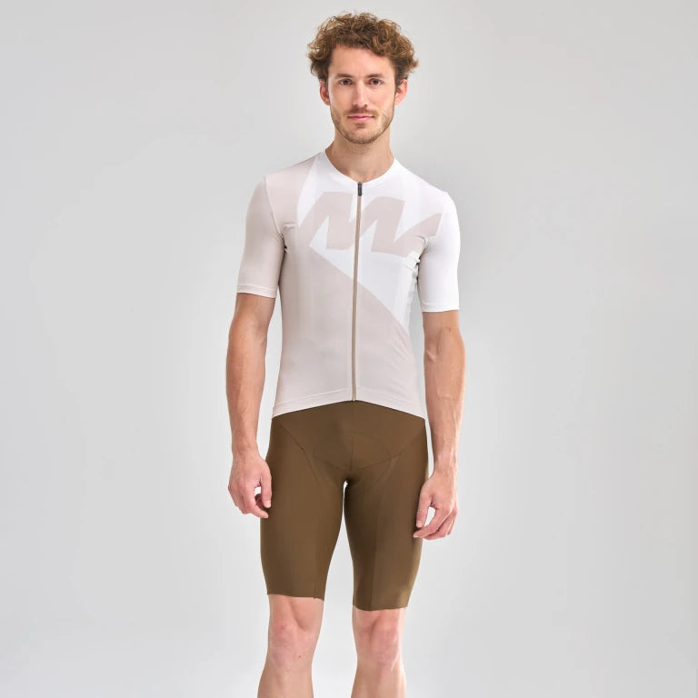 Pyöräilypaita MAVIC ICON GRAPHIC Lyhythihainen Beige