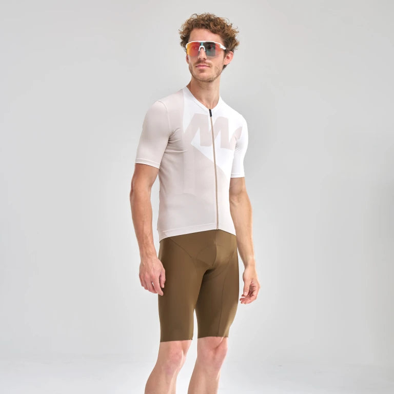 Pyöräilypaita MAVIC ICON GRAPHIC Lyhythihainen Beige