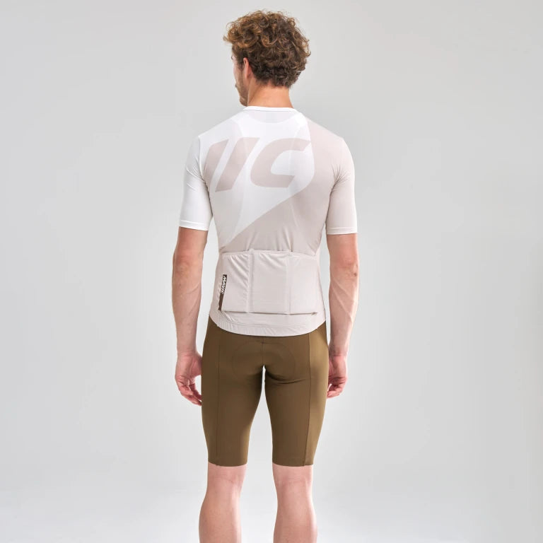Pyöräilypaita MAVIC ICON GRAPHIC Lyhythihainen Beige