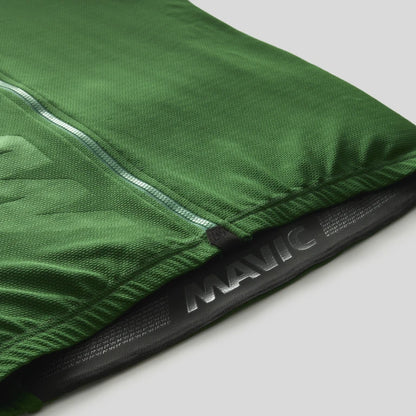 Tricou MAVIC AKSIUM Mâneci Scurte Verde