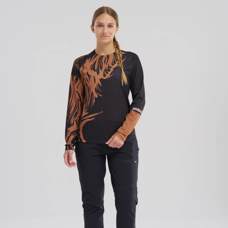 MAVIC DEEMAX ENDURO Long Sleeve Women's Jersey Black
