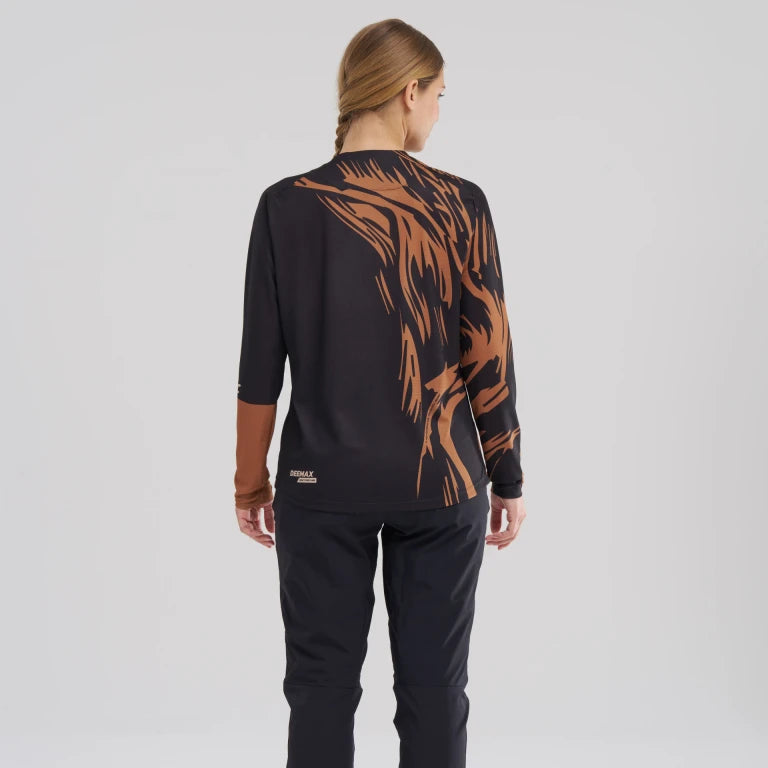MAVIC DEEMAX ENDURO Long Sleeve Women's Jersey Black