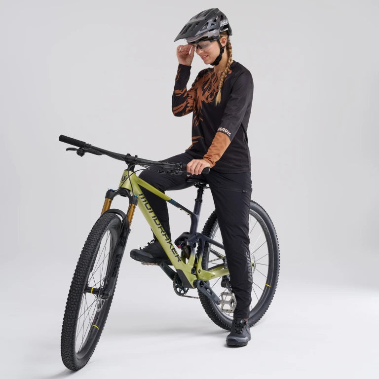 MAVIC DEEMAX ENDURO Long Sleeve Women's Jersey Black