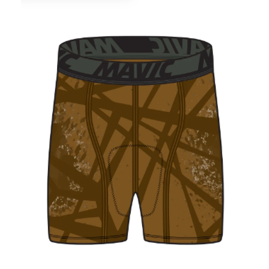 MAVIC TRAIL Graphic Indershorts Brun