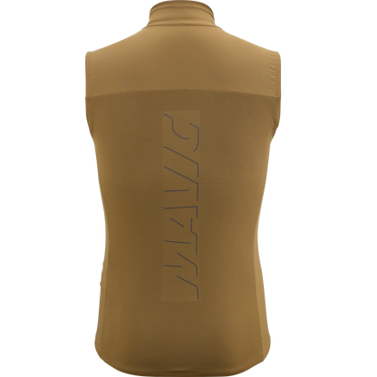 Brezrokavna jakna MAVIC AKSIUM WIND Rjava