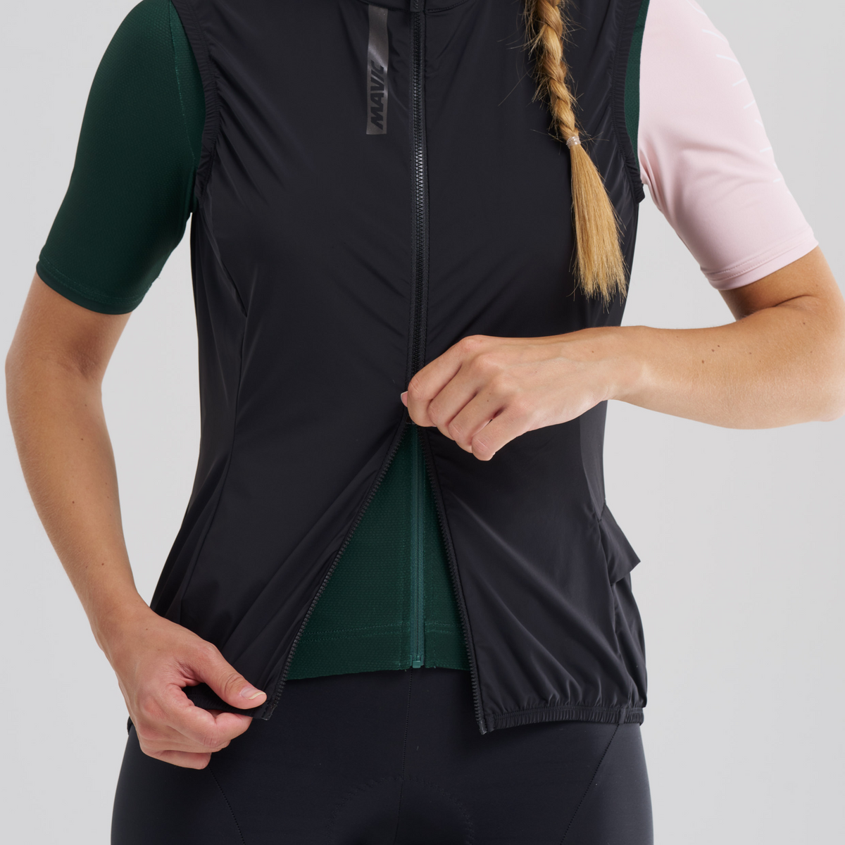 MAVIC AKSIUM WIND ærmeløs vest Dame Sort