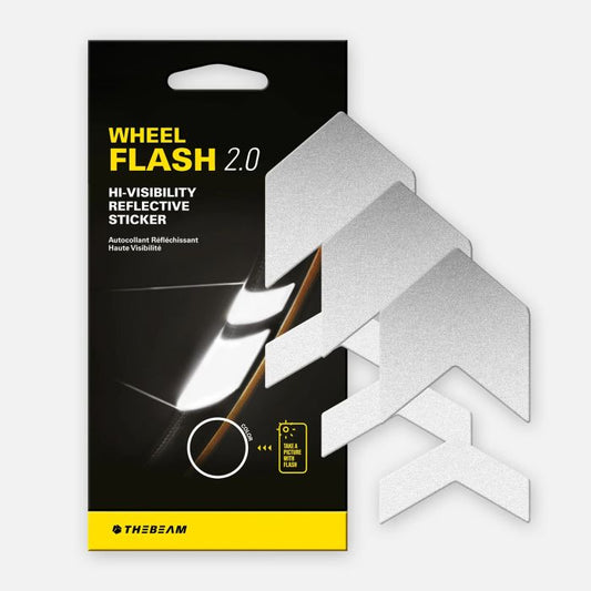 THE BEAM WHEEL FLASH 2.0 Rainbow Reflective Stickers