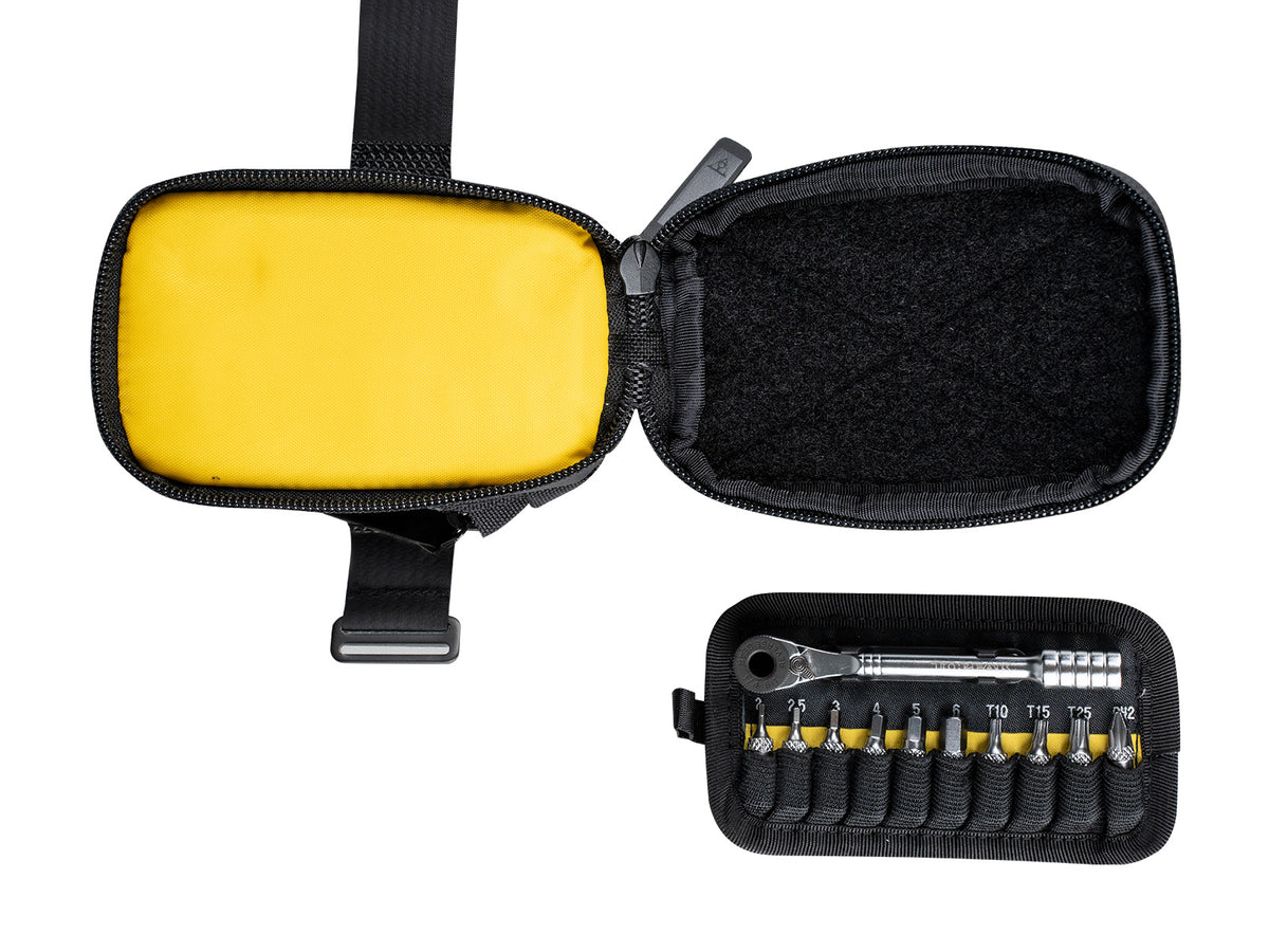 Podsedlová Brašna TOPEAK ELEMENTA GEARBAG S Nářadím Černá