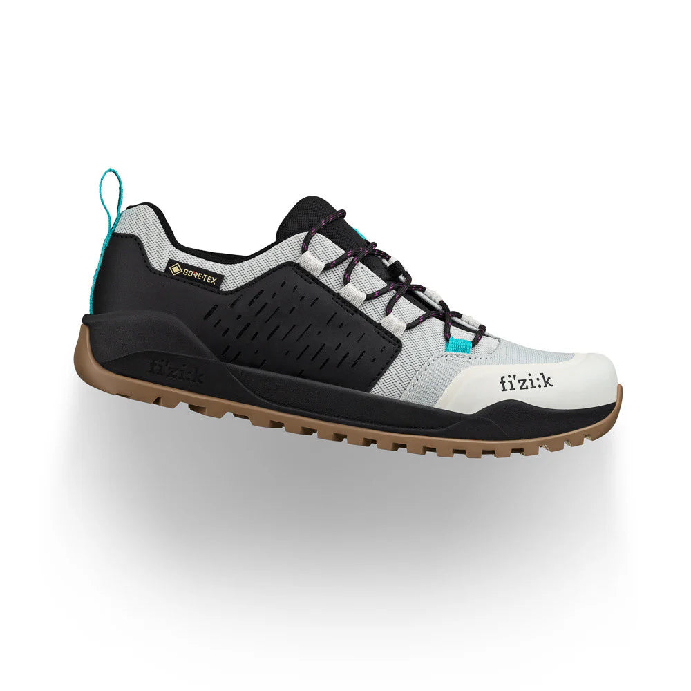 MTB-sko FIZIK TERRA ERGOLACE GTX FLAT Sort/Blå