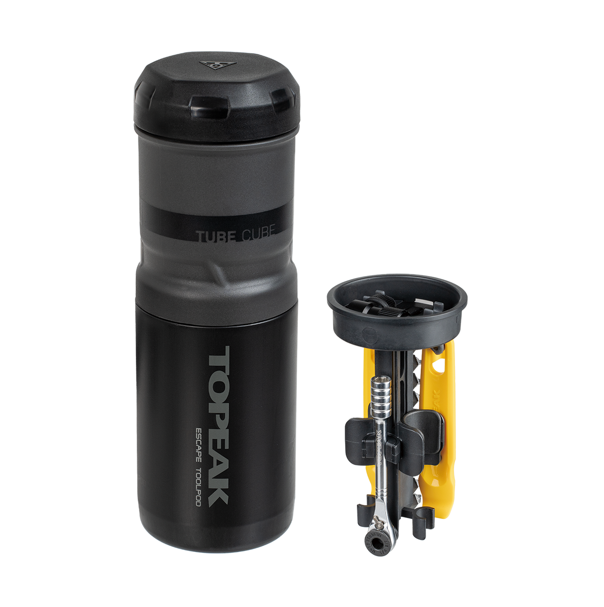 Láhev Porte-Outils TOPEAK ESCAPE TOOLPOD Černá