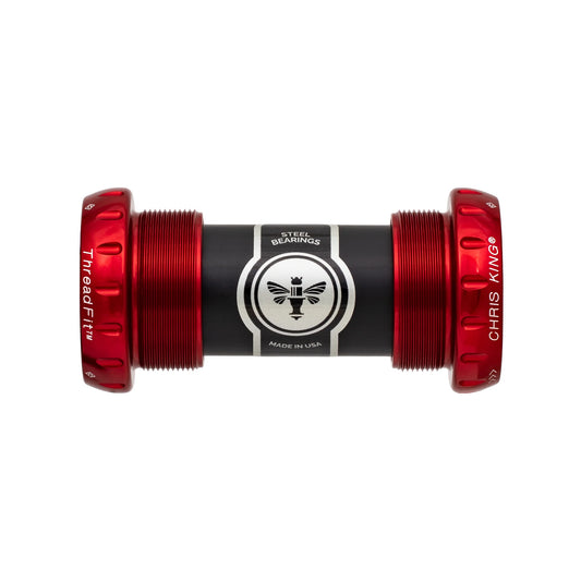 Trapasbehuizing CHRIS KING ThreadFit 24 68/73mm Rood