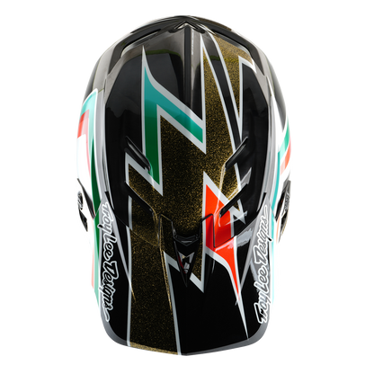 Casque VTT TROY LEE DESIGNS D4 CARBON MIPS Frames Noir/Or