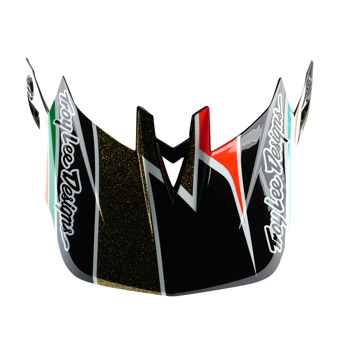 MTB-Hjelm TROY LEE DESIGNS D4 CARBON MIPS Frames Sort/Guld