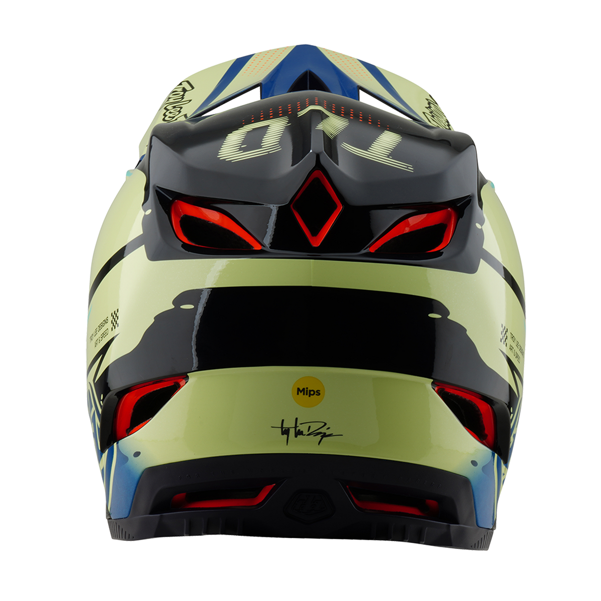 Helma MTB TROY LEE DESIGNS D4 COMPOSITE MIPS Drip Žlutá